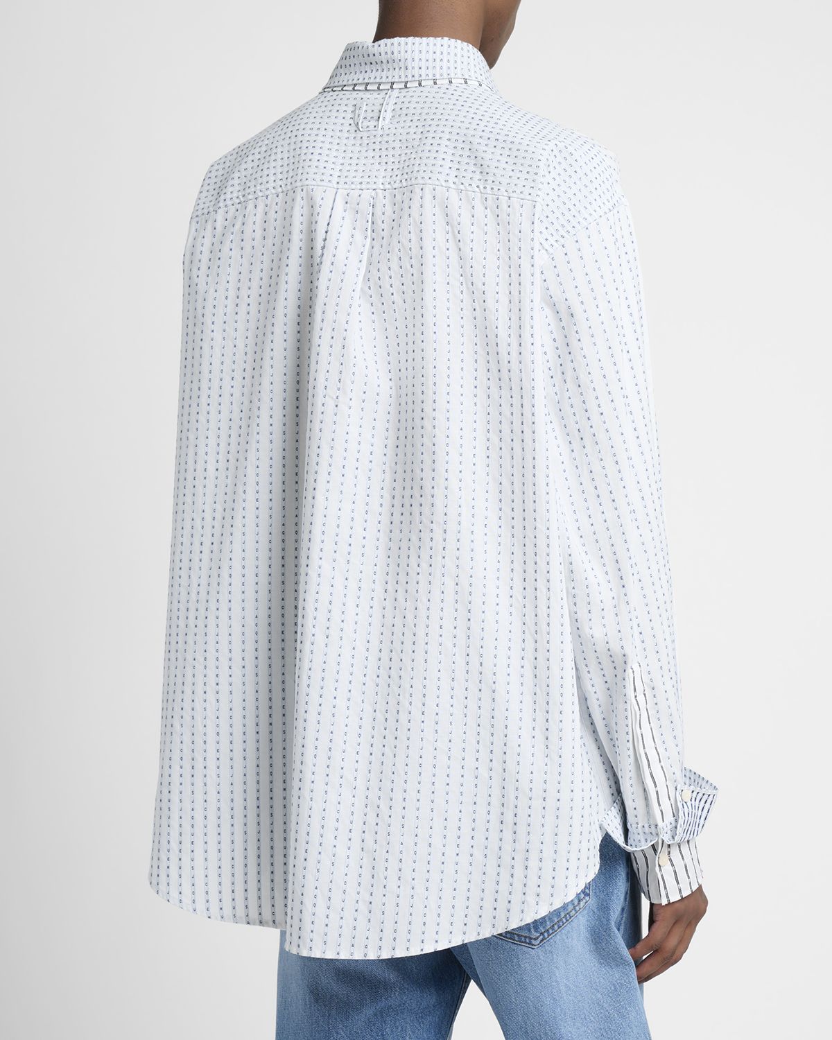 Jacquemus Men 's La Chemise Jacquard Stripe Sport Shirt | Thumbnail 4 Jacquemus Men 's La Chemise Jacquard Stripe Sport Shirt | Thumbnail 4