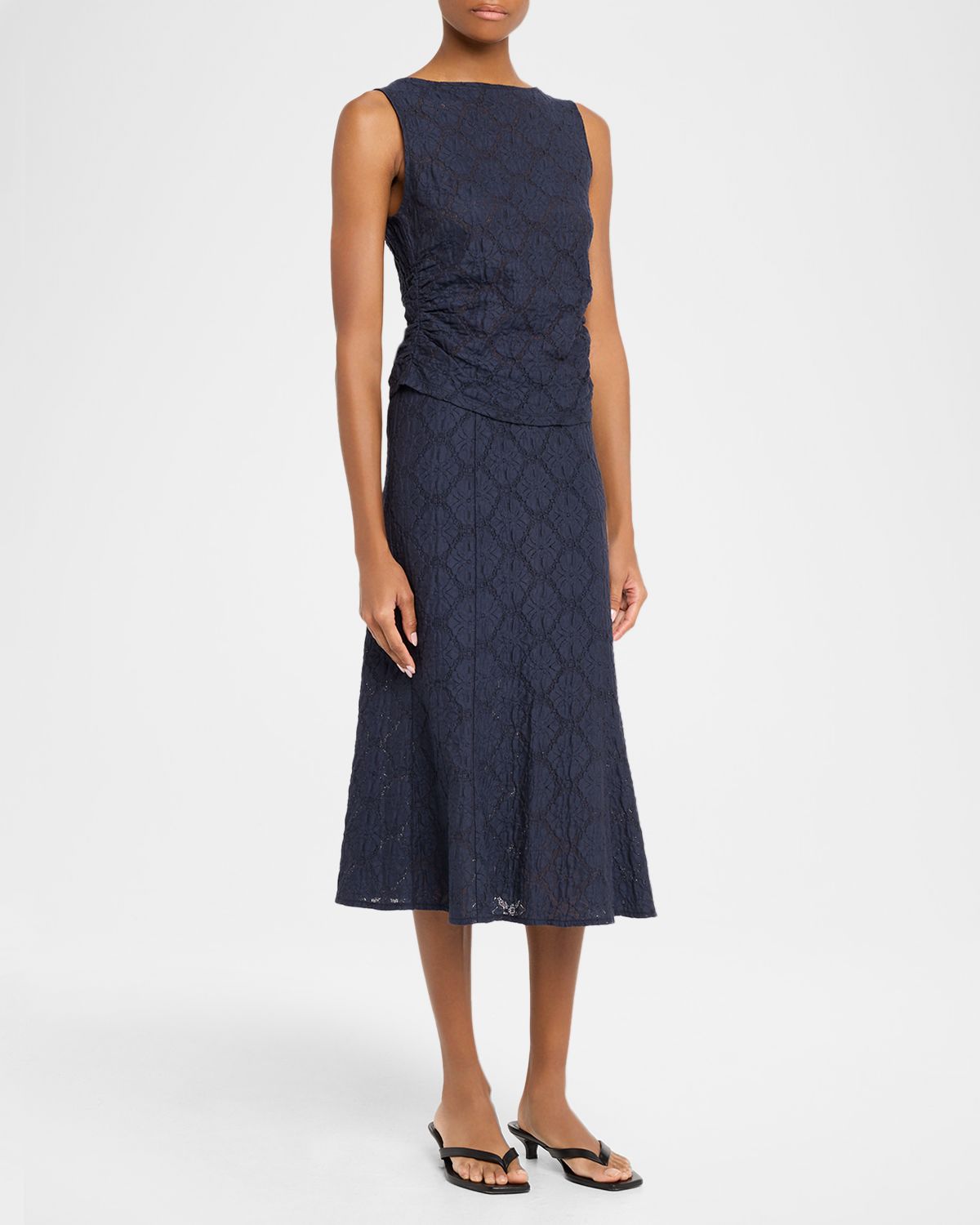 Veronica Beard Selah Lace Tank Top