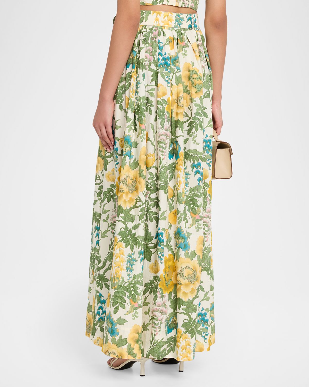 Cara Cara Greenfield Floral Belted Maxi Skirt | Thumbnail 3 Cara Cara Greenfield Floral Belted Maxi Skirt | Thumbnail 3