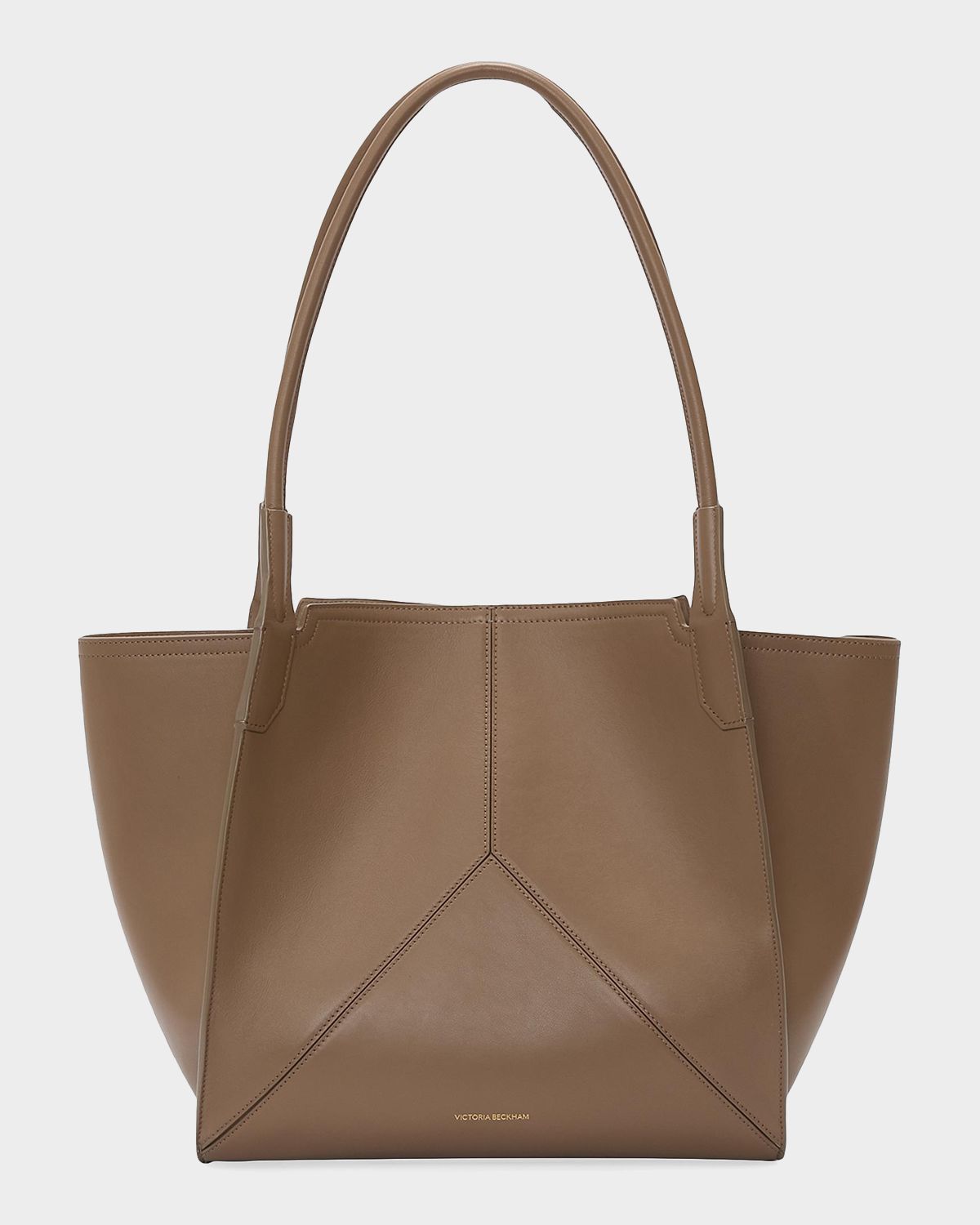 Victoria Beckham Victoria V-Stitch Leather Tote Bag | Thumbnail 3 Victoria Beckham Victoria V-Stitch Leather Tote Bag | Thumbnail 3