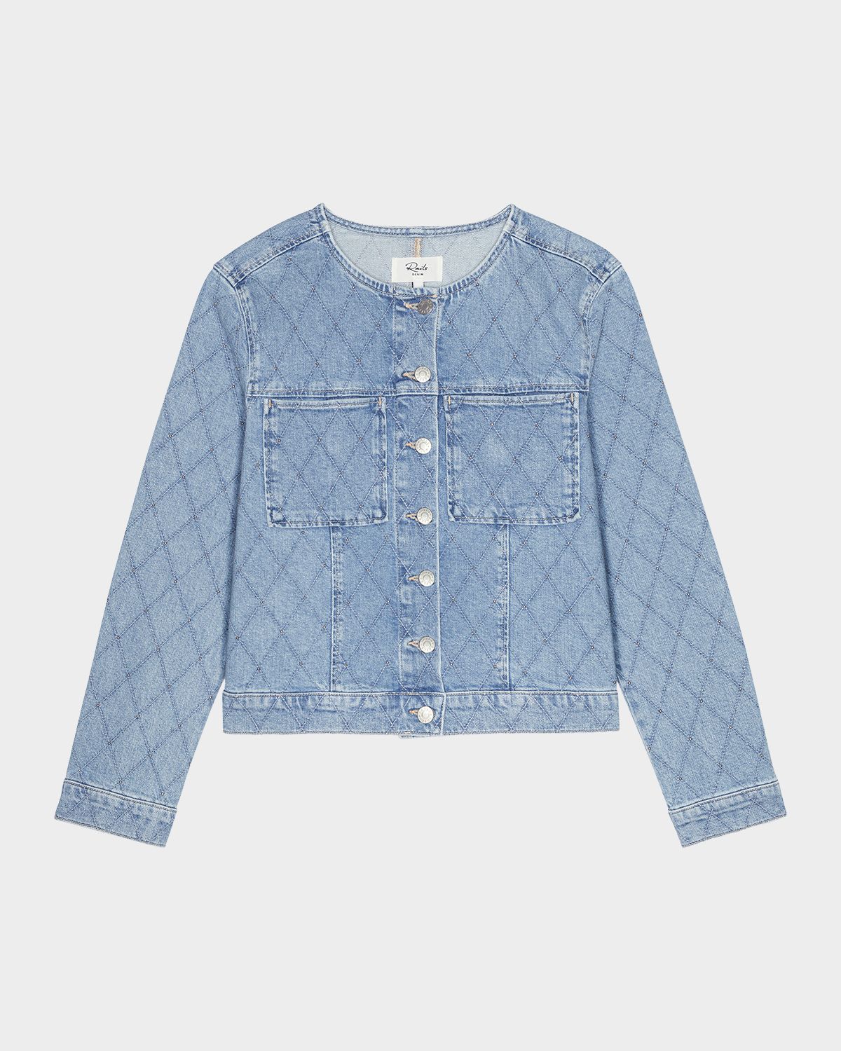 Rails Lido Quilted Denim Jacket