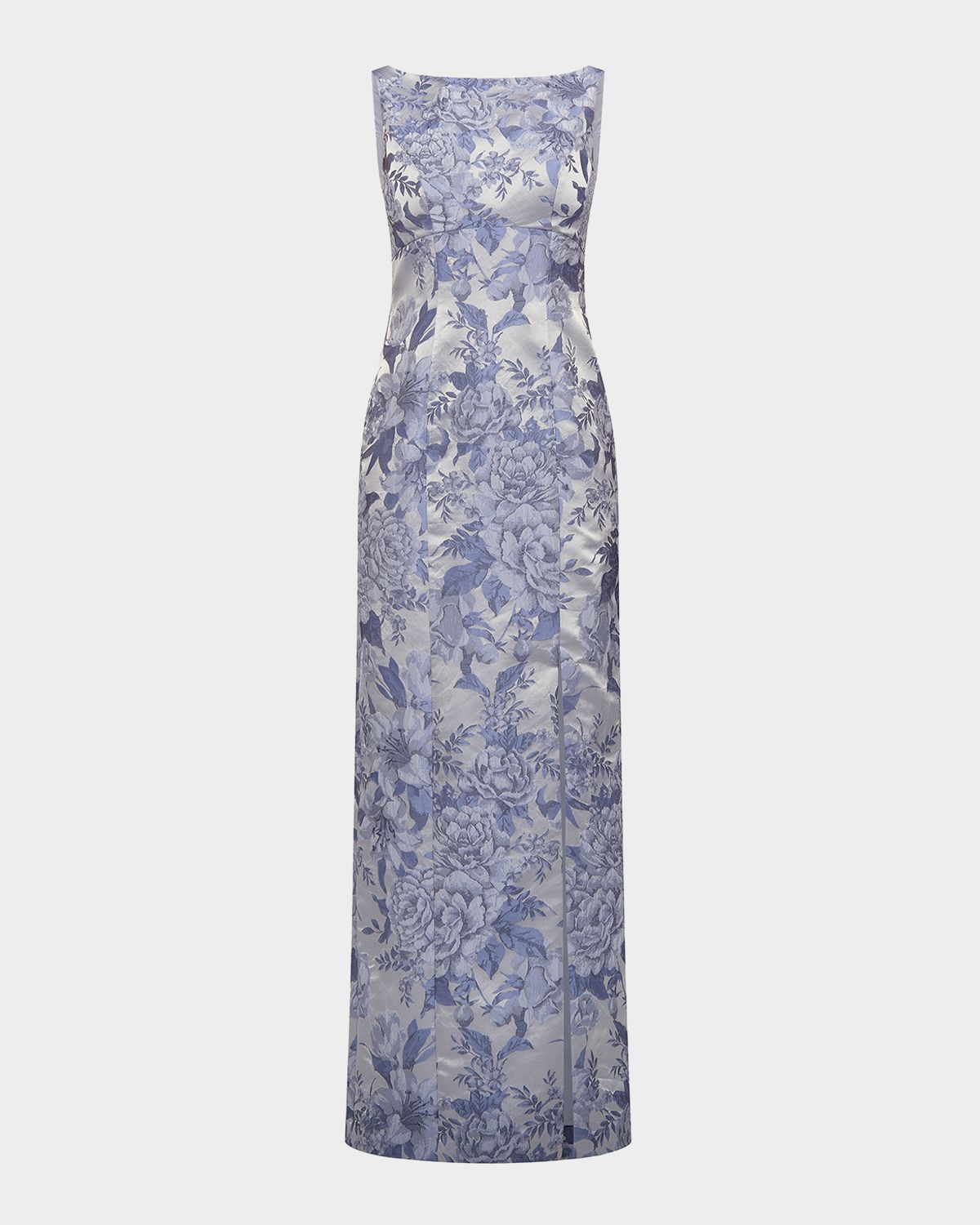 Kay Unger New York Everleigh Floral Jacquard Column Gown