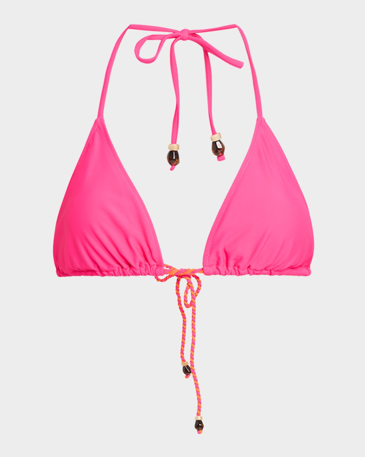 Milly Two-Tone Rope Bikini Top
