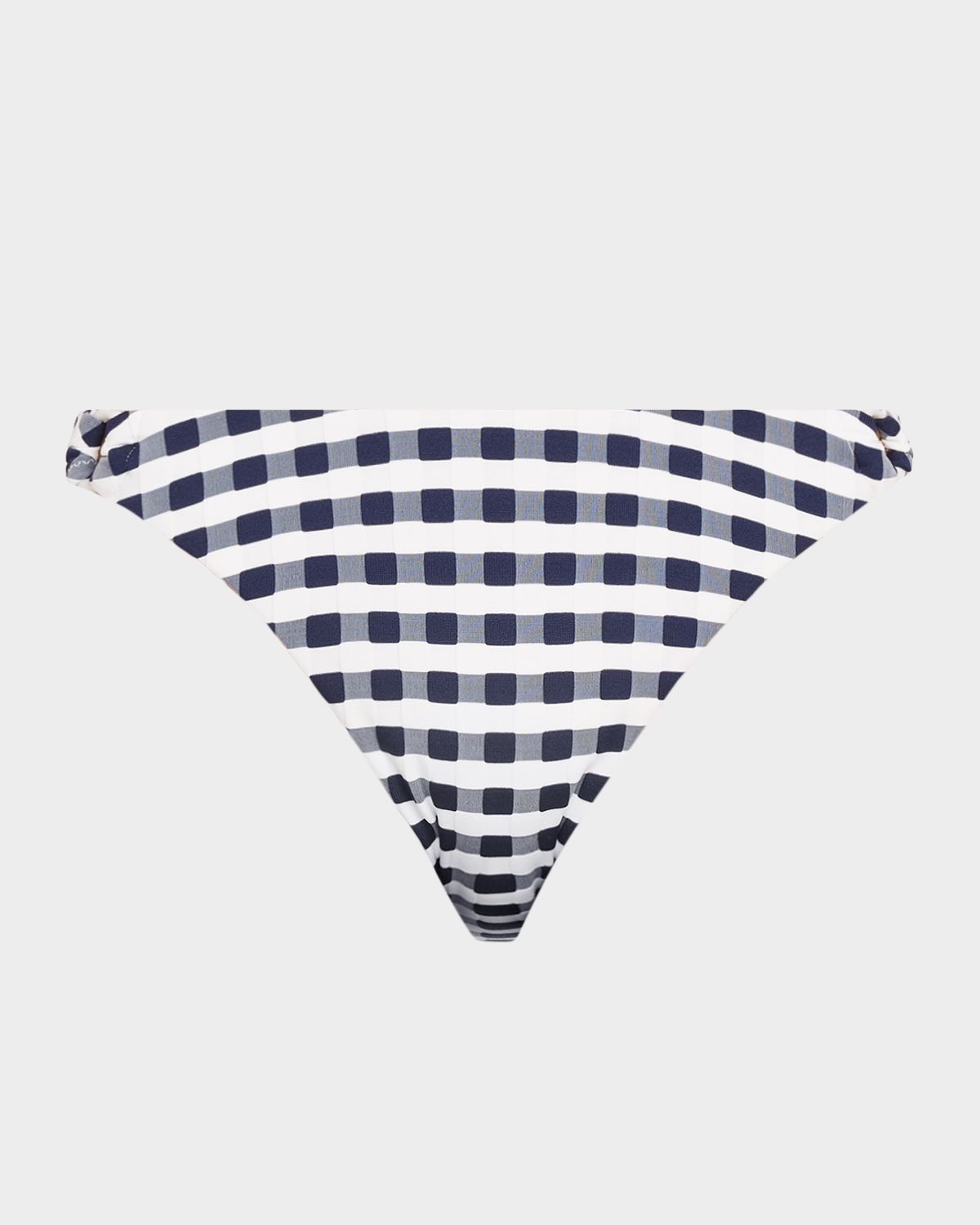 Milly Cottage Jacquard Gingham Bikini Bottoms