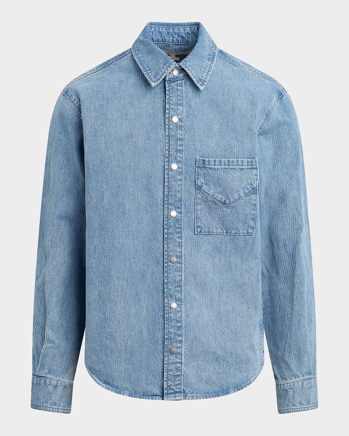 Hudson Men 's Camden Denim Button-Down Shirt