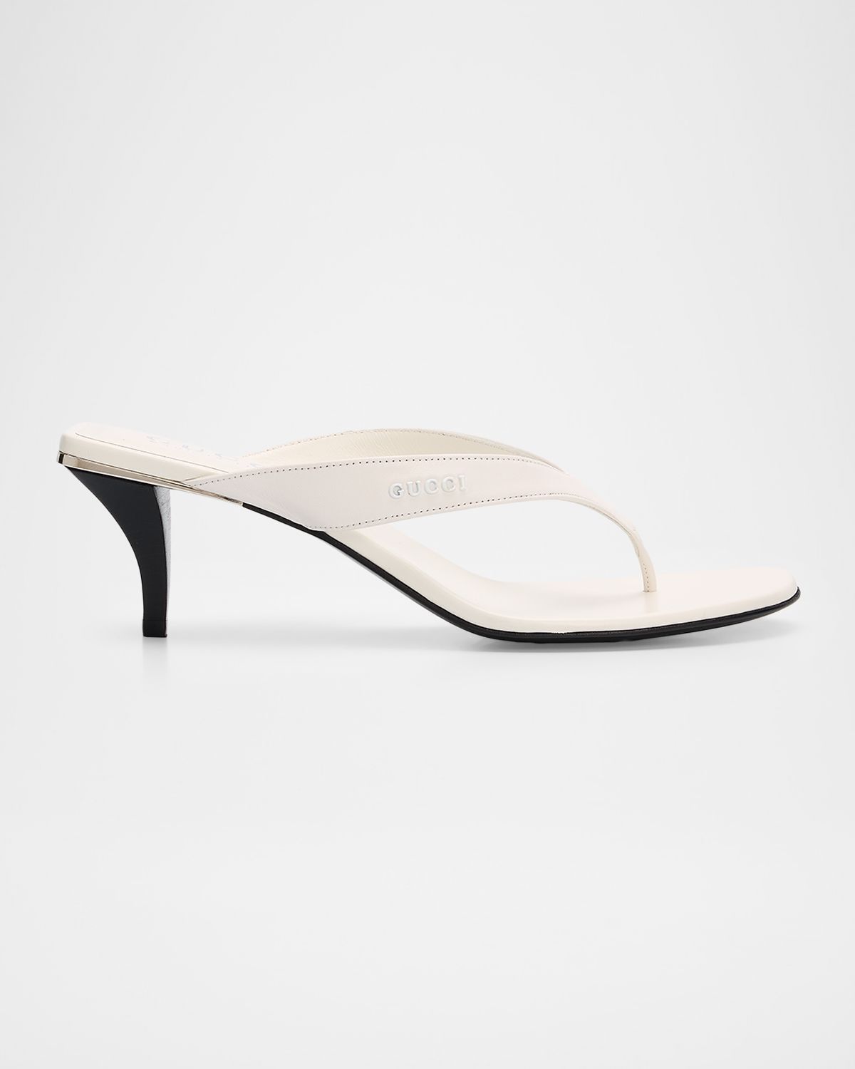 Gucci 55mm Neo Leather Thong Sandals