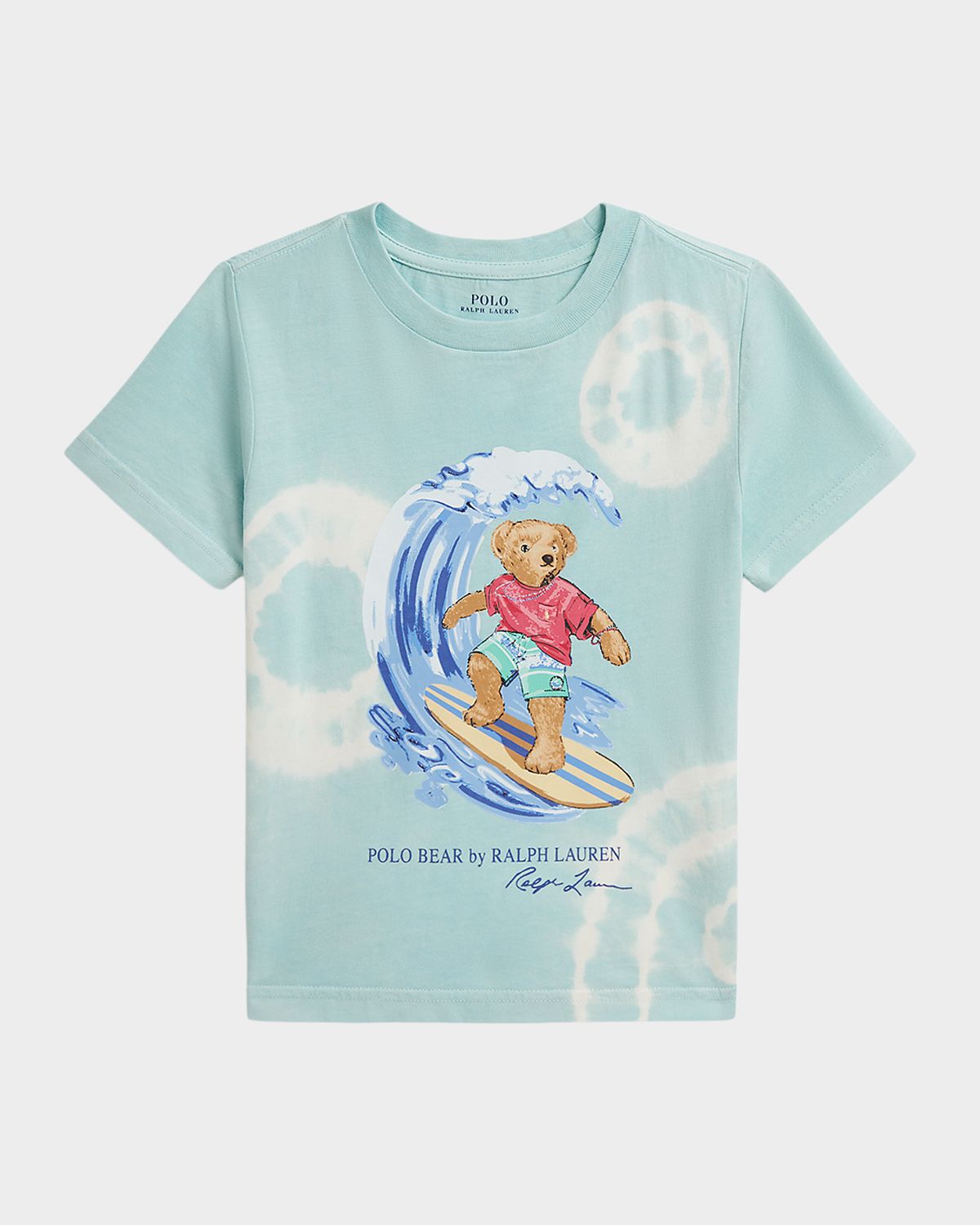 Polo Ralph Lauren Boy 's Surfing Polo Bear Cotton Jersey T-Shirt, Size 2-7