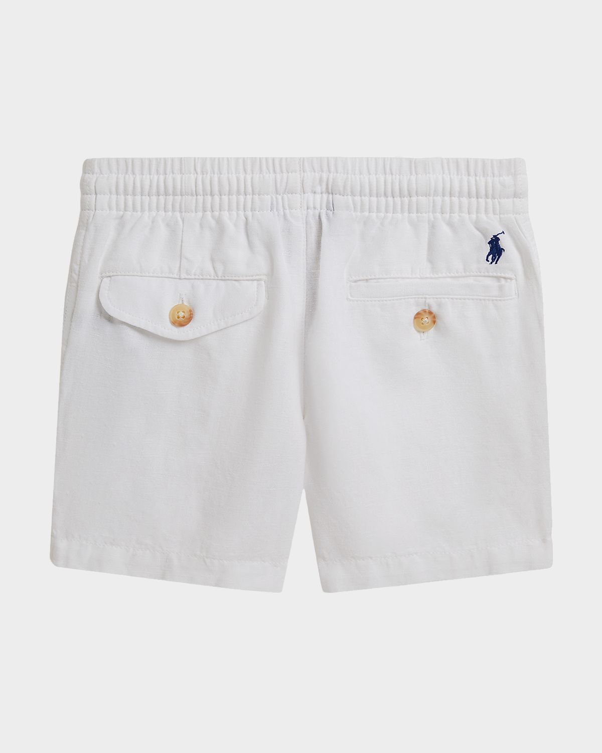 Polo Ralph Lauren Boy 's Prepster Linen-Cotton Shorts, Size -7
