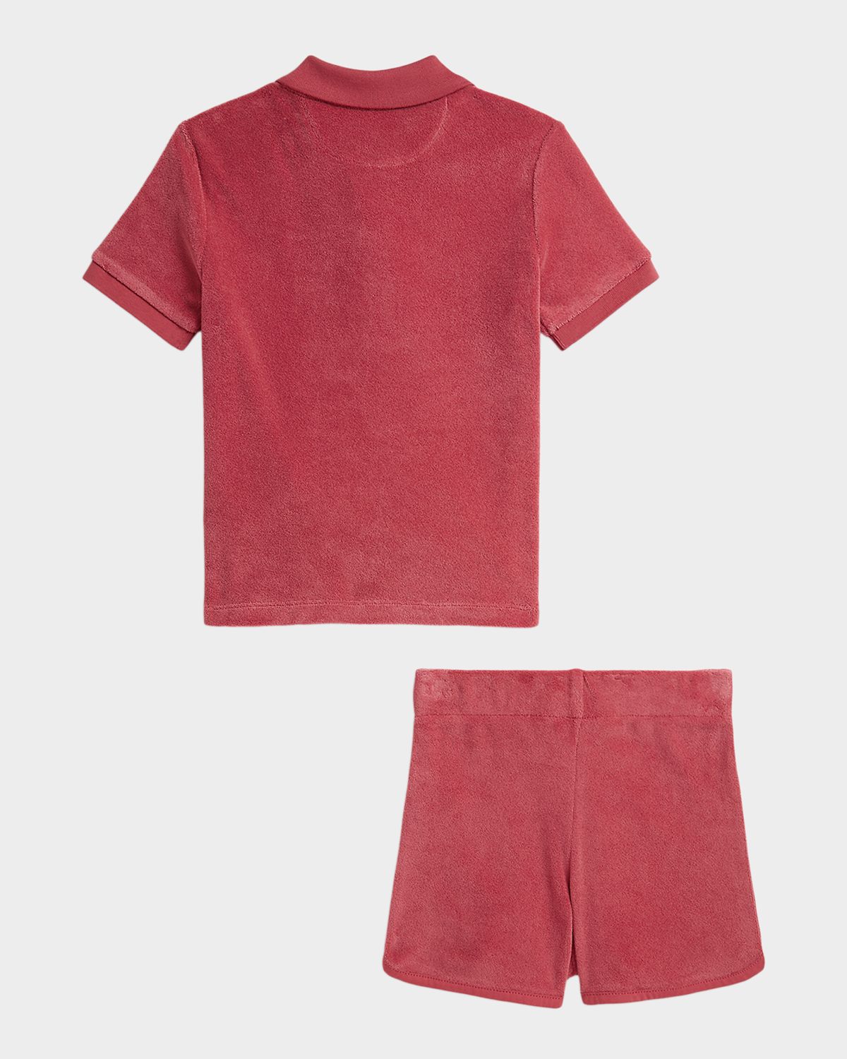 Polo Ralph Lauren Boy 's Cotton Terry Polo Shirt & Shorts Set, Size 2-7