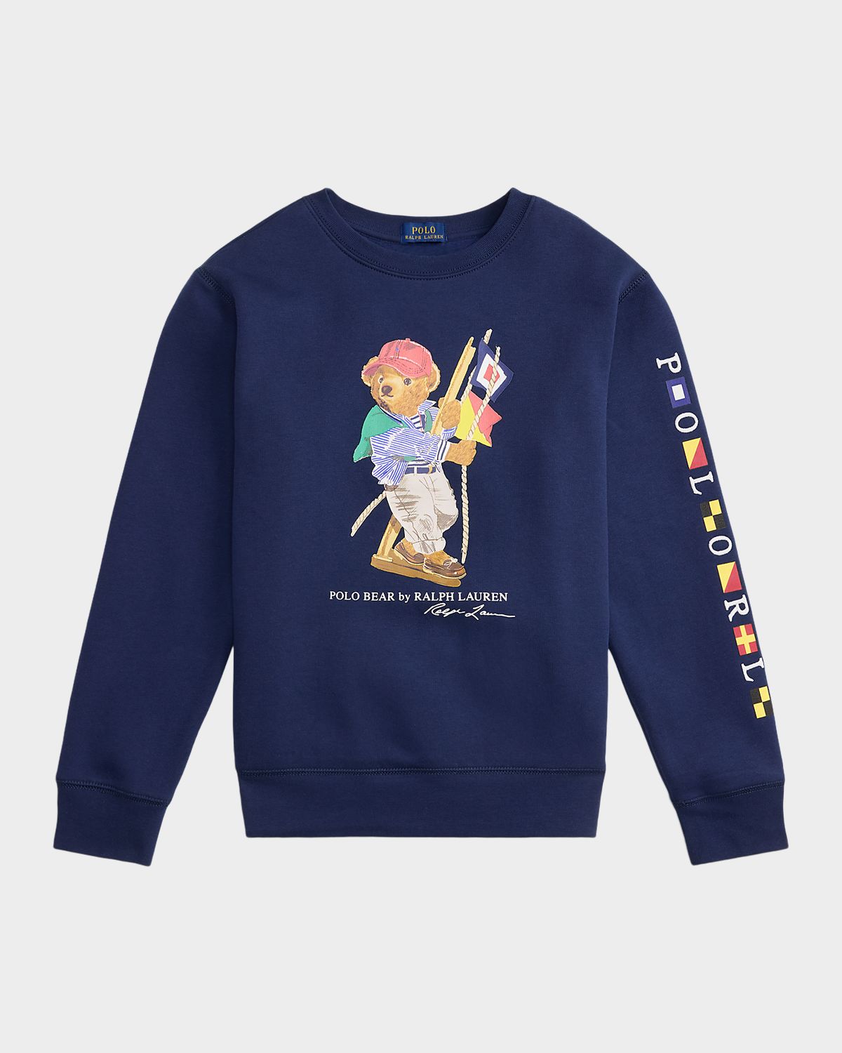 Polo Ralph Lauren Boy 's Polo Bear Fleece Sweatshirt, Size S-XL