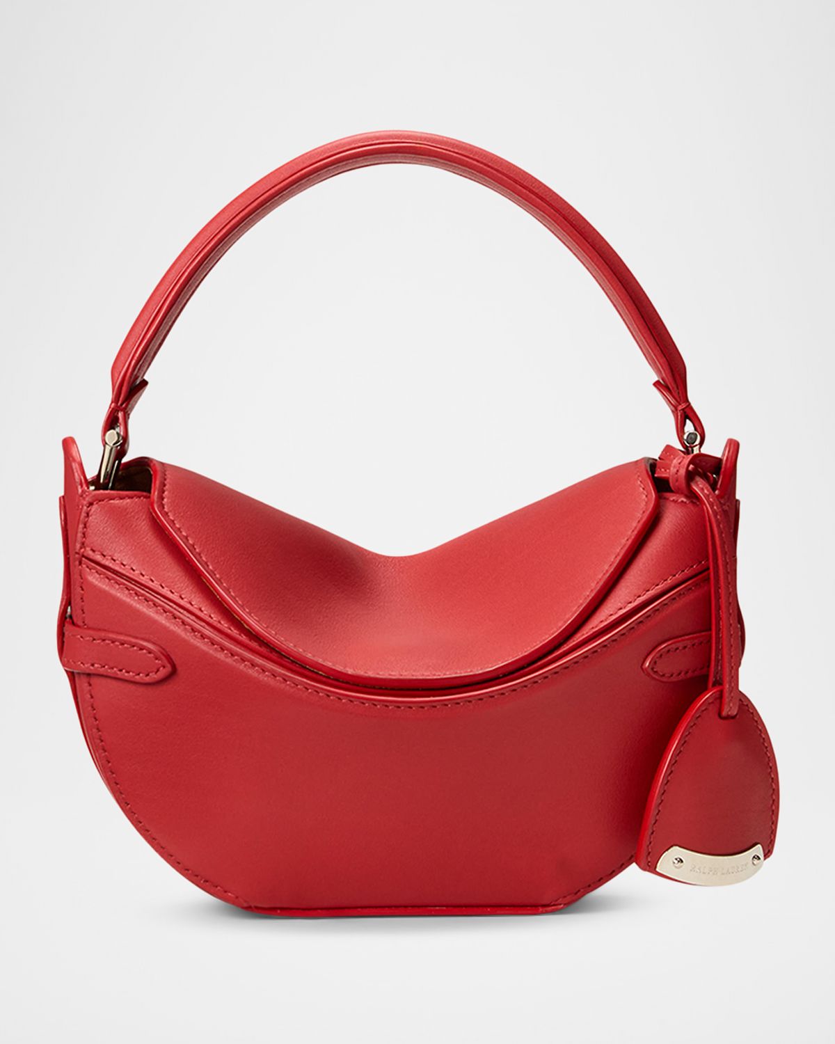 Ralph Lauren Collection The Ralph Mini Leather Top Handle Bag