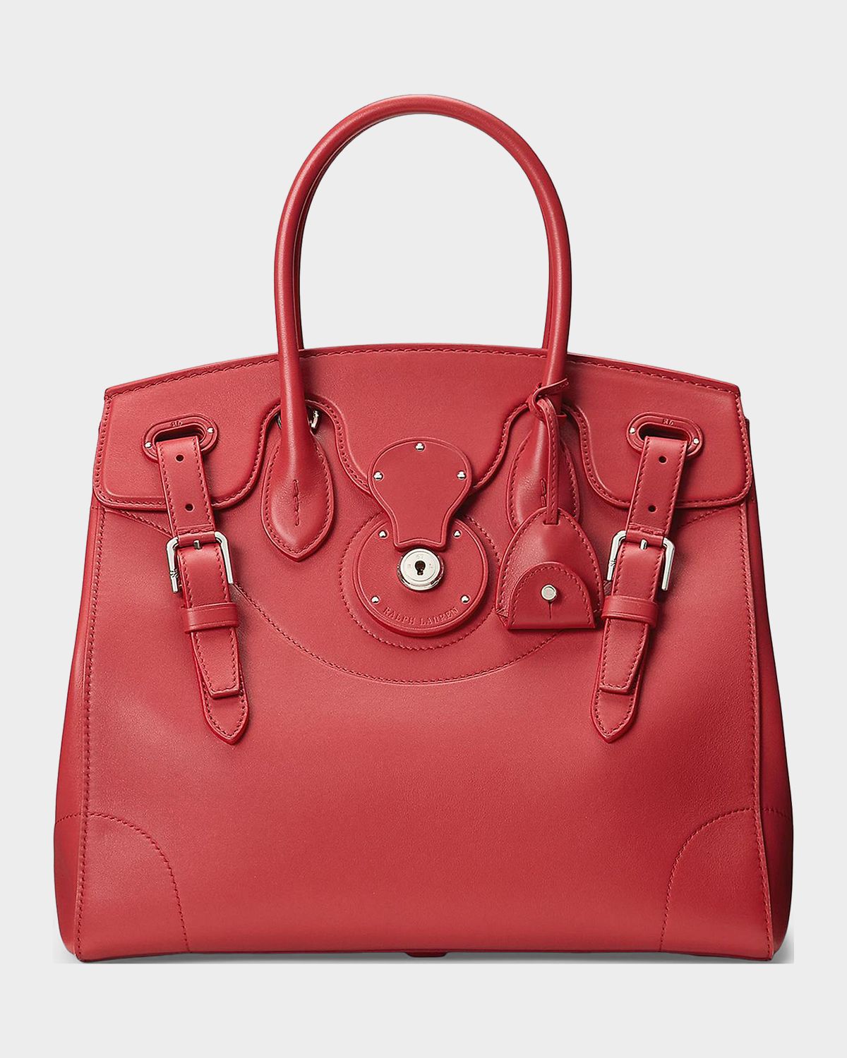 Ralph Lauren Collection Ricky 33 Leather Top Handle Bag - Women's Bags