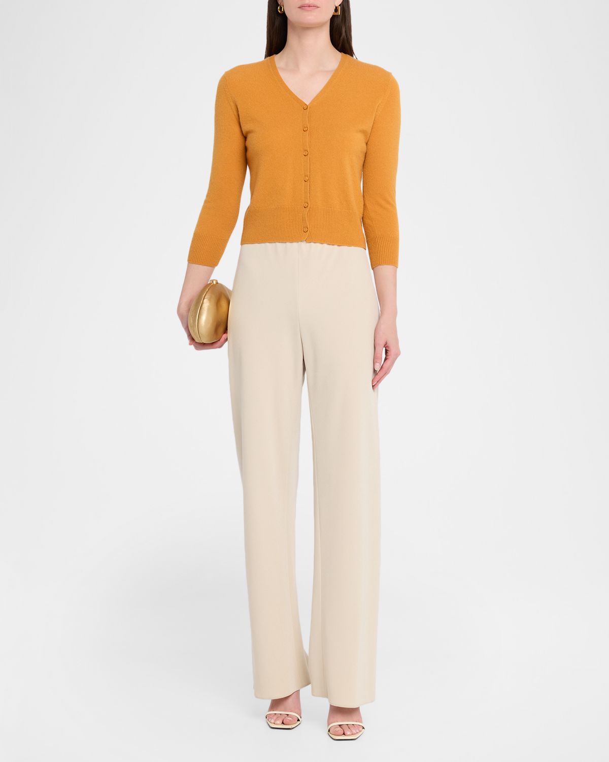Vince Elbow-Sleeve Cardigan