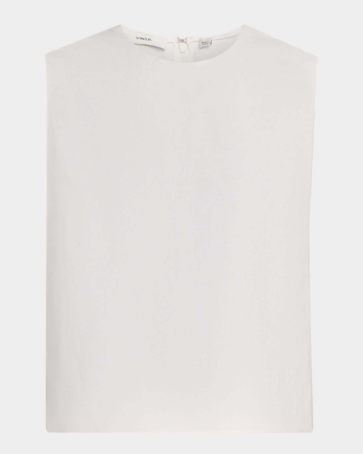 Vince Linen Crewneck Top
