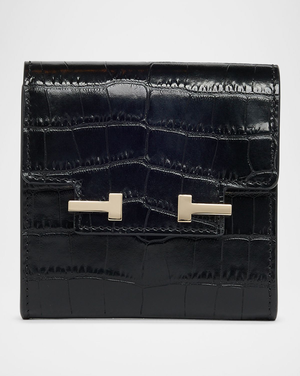 TOM FORD Croc-Embossed Leather Wallet | Thumbnail 12 TOM FORD Croc-Embossed Leather Wallet | Thumbnail 12