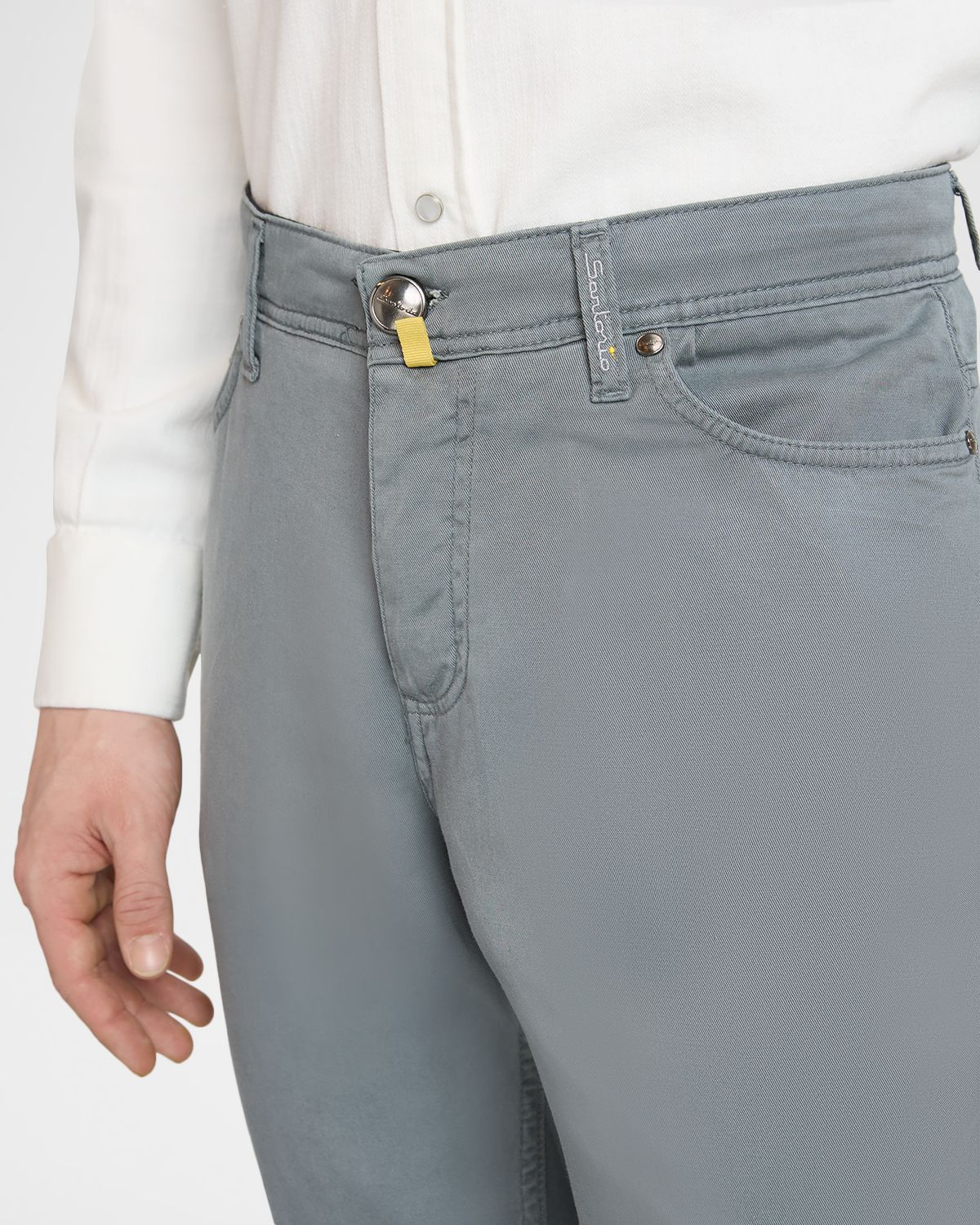 Sartorio Men 's Cotton Stretch Slim Five-Pocket Pants | Thumbnail 5 Sartorio Men 's Cotton Stretch Slim Five-Pocket Pants | Thumbnail 5