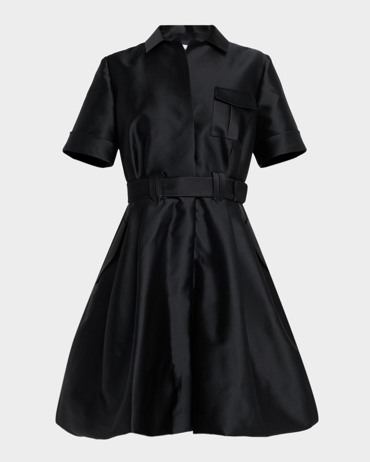 Dice Kayek Utility Sculpted Mini Shirtdress