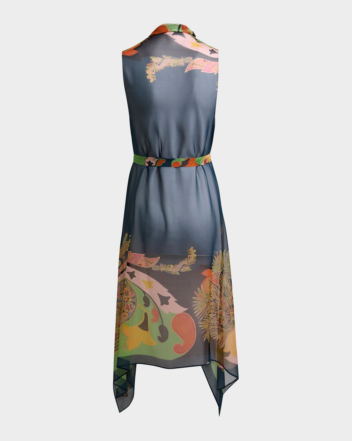 Etro Silk Foulard Vest