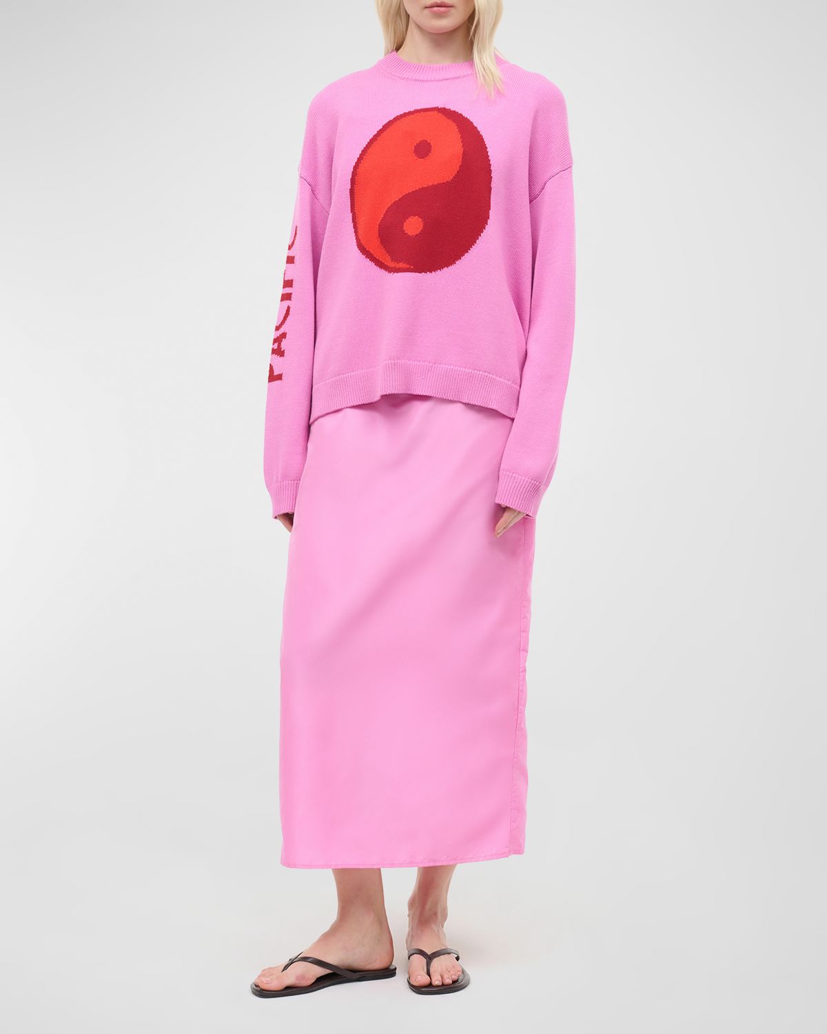 STAUD Giada Yin-Yang Sweater