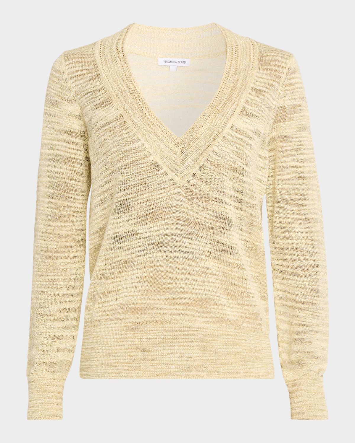 Veronica Beard Coleta V-Neck Sweater