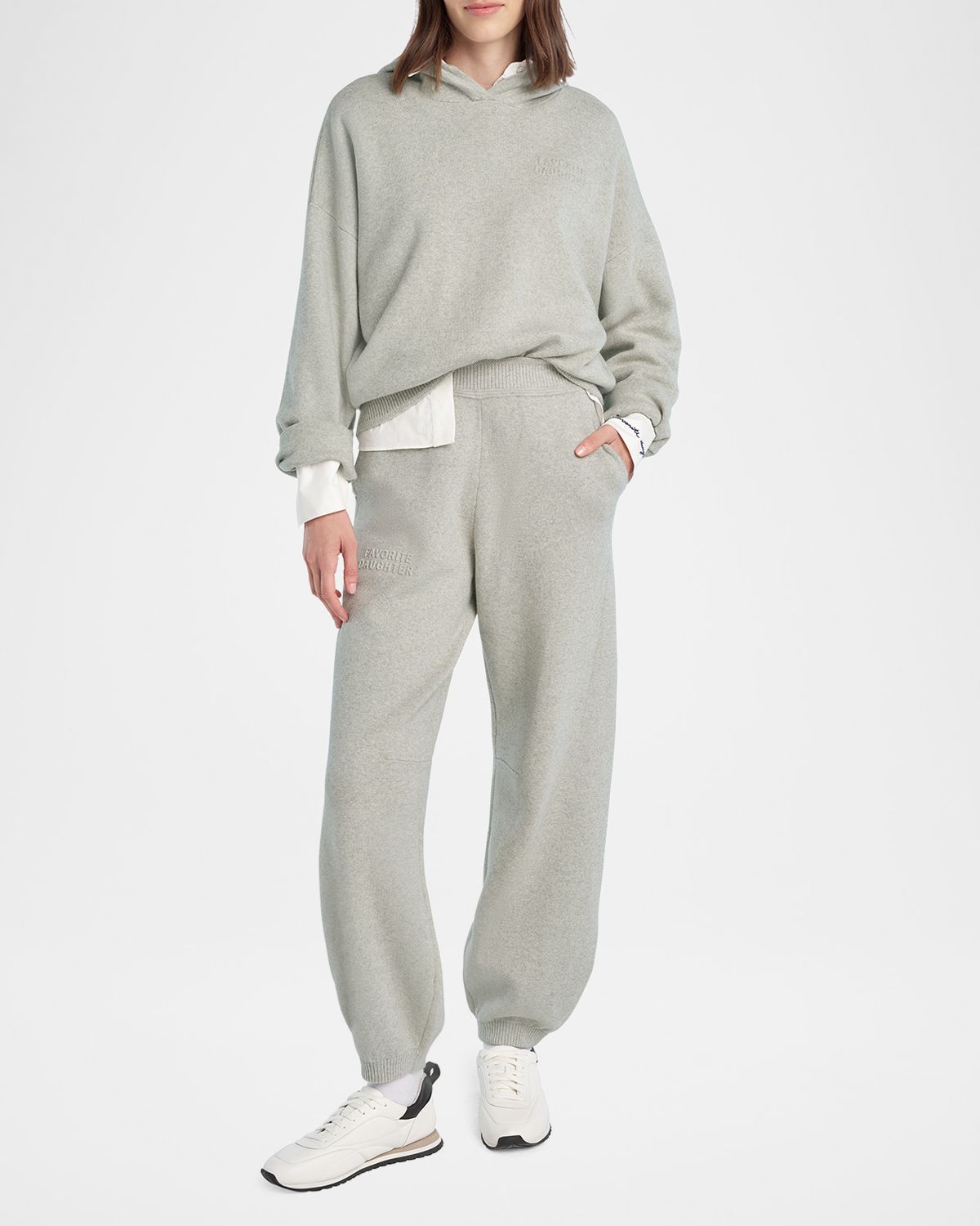 Favorite Daughter The Cropped Fatigue Sisters Hoodie