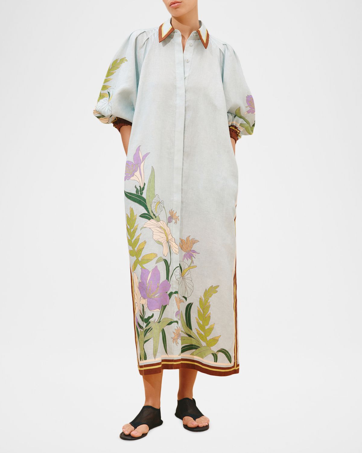 ALEMAIS Alfie Midi Shirtdress
