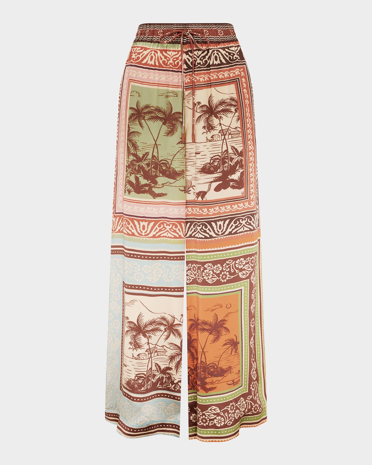 ALEMAIS Alberta Silk Pants