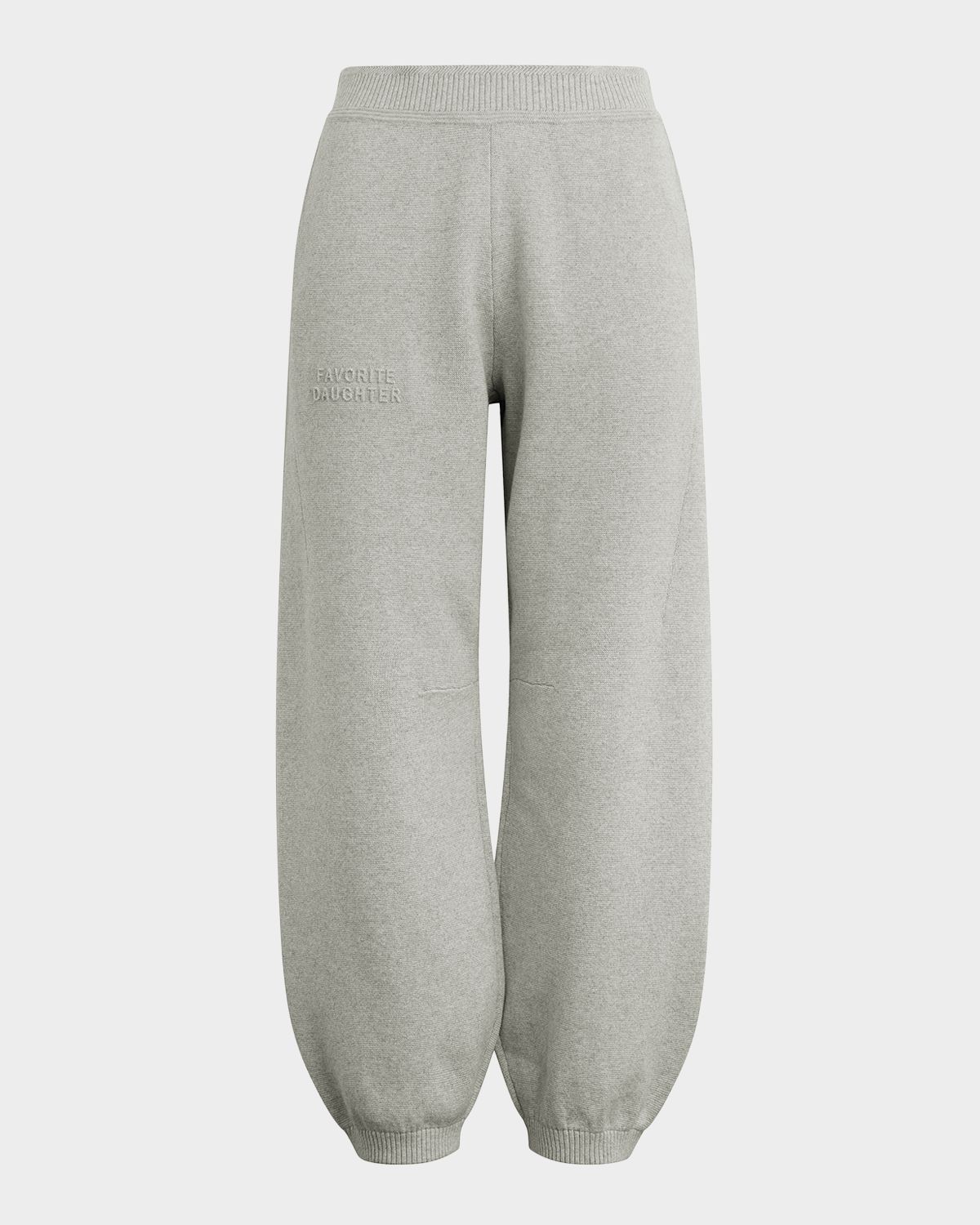 Favorite Daughter The Fatigue Sisters Barrel-Leg Joggers