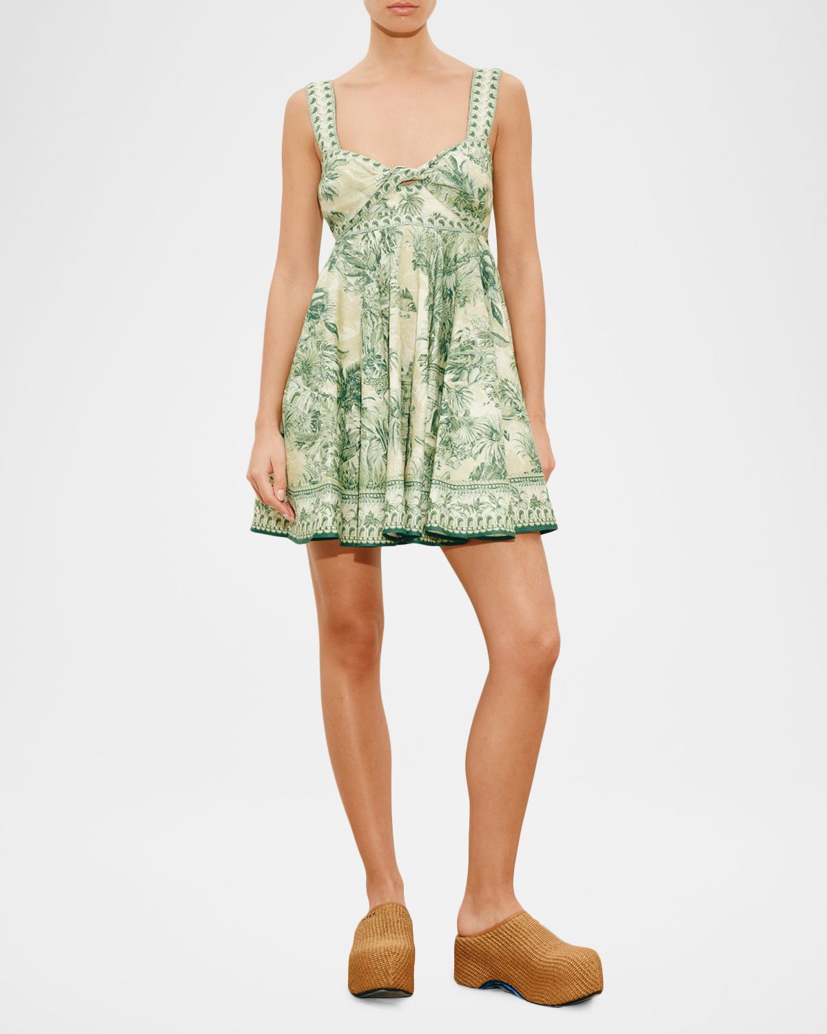 ALEMAIS Sara Mini Twist Sundress