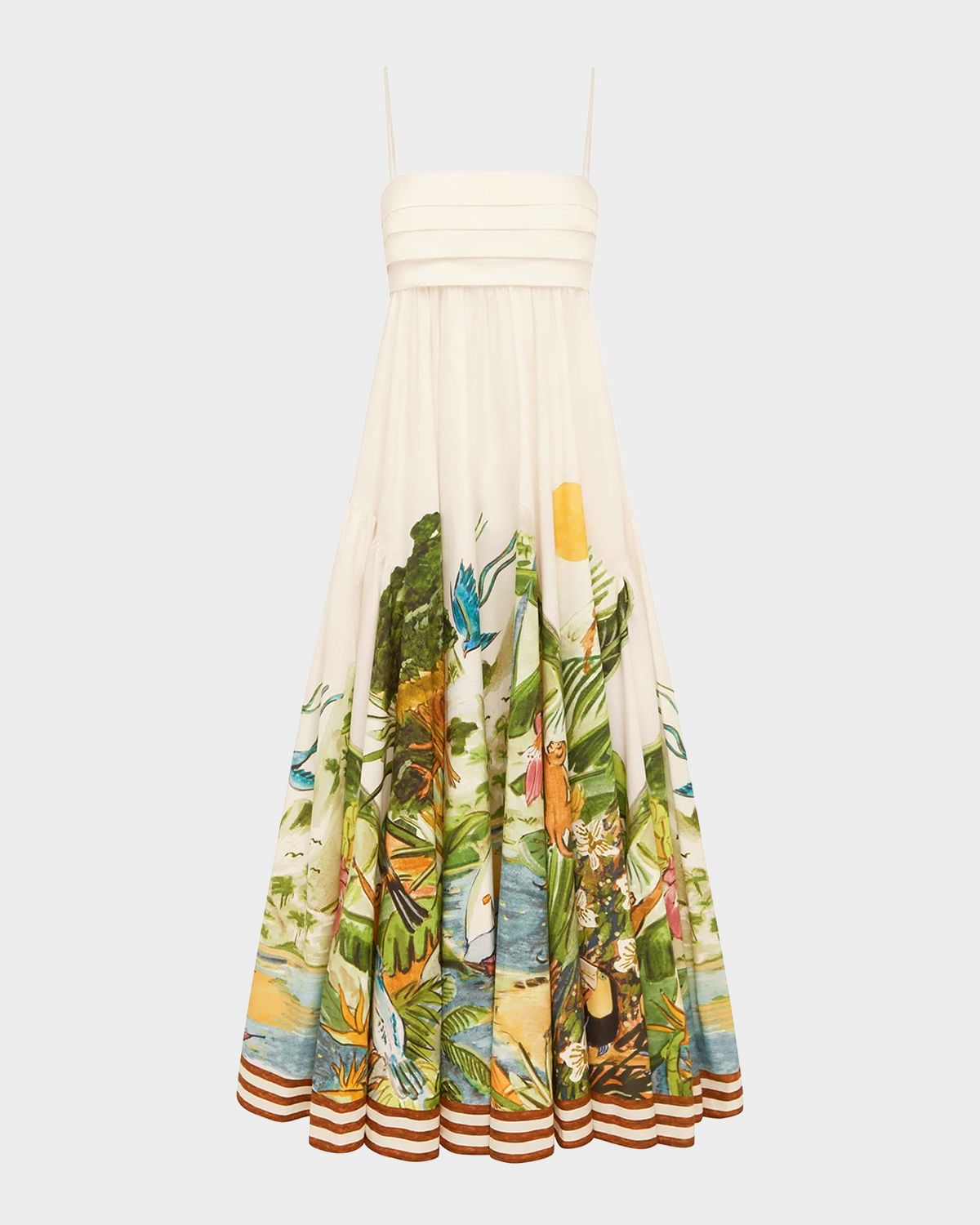 ALEMAIS Toucan Tango Midi Dress