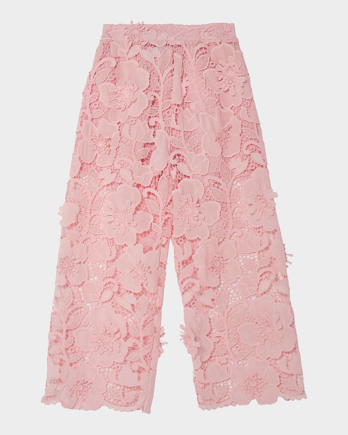 Tutu Du Monde Girl 's Riviera Rose Lace Organza Wide-Leg Pants, Size 3-11
