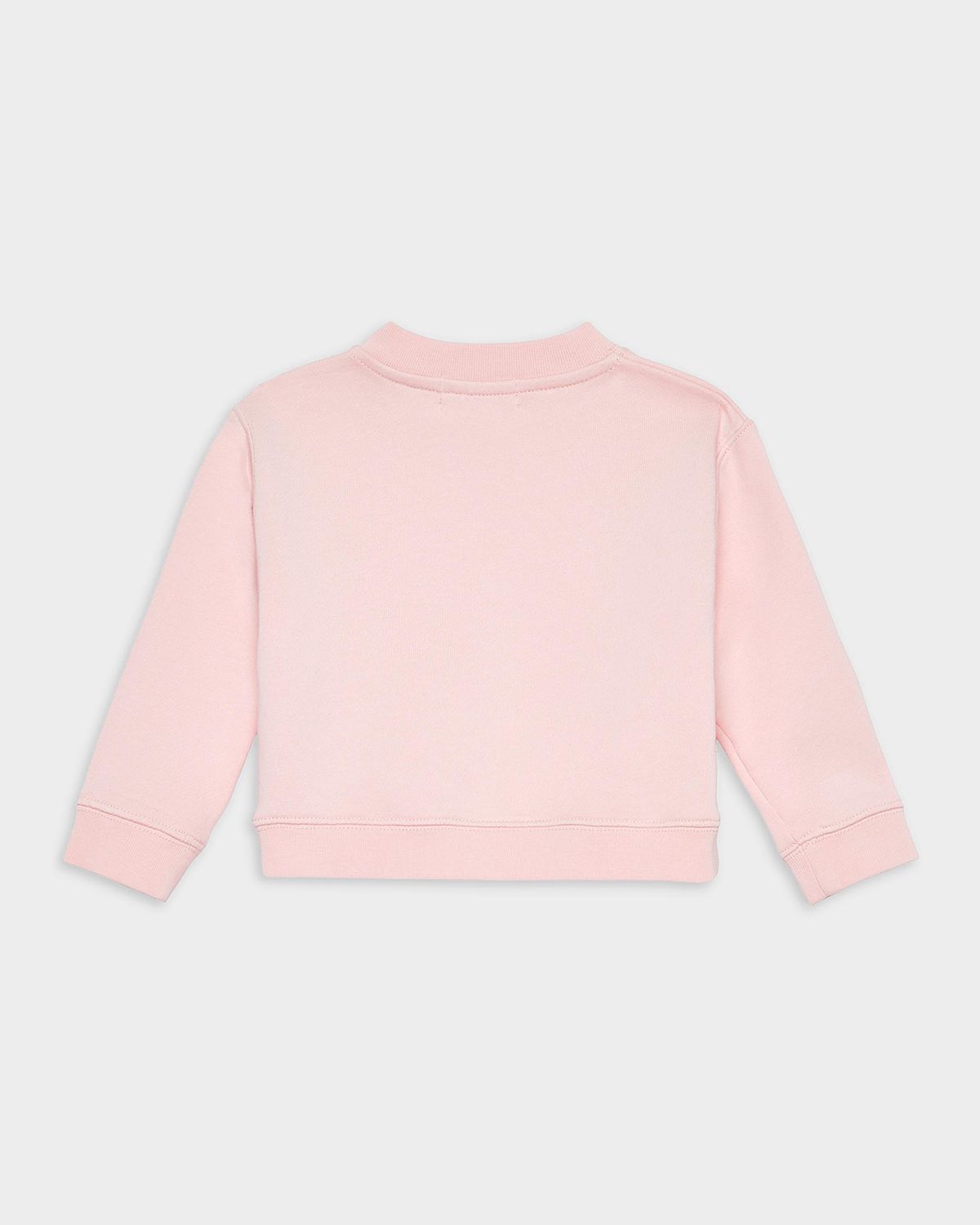 Palm Angels Girl 's Curved Logo Cotton Sweatshirt, Size 3M-36M