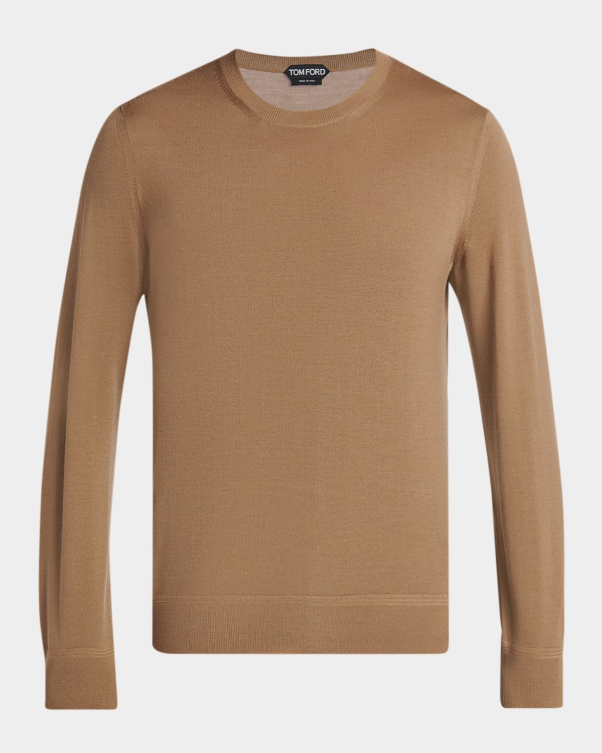 TOM FORD Men 's Lyocell and Cotton Long-Sleeve T-Shirt