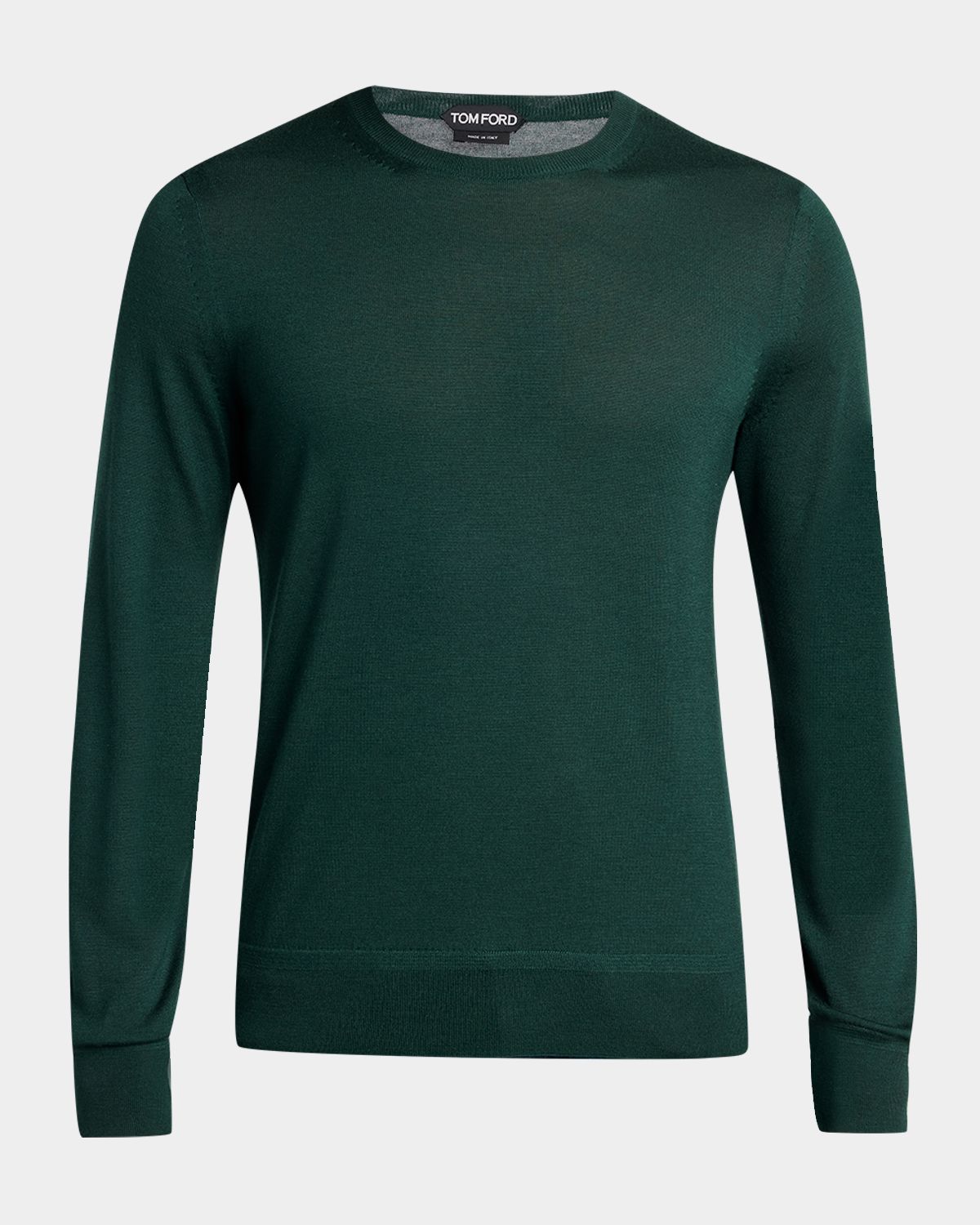 TOM FORD Men 's Lyocell and Cotton Long-Sleeve T-Shirt