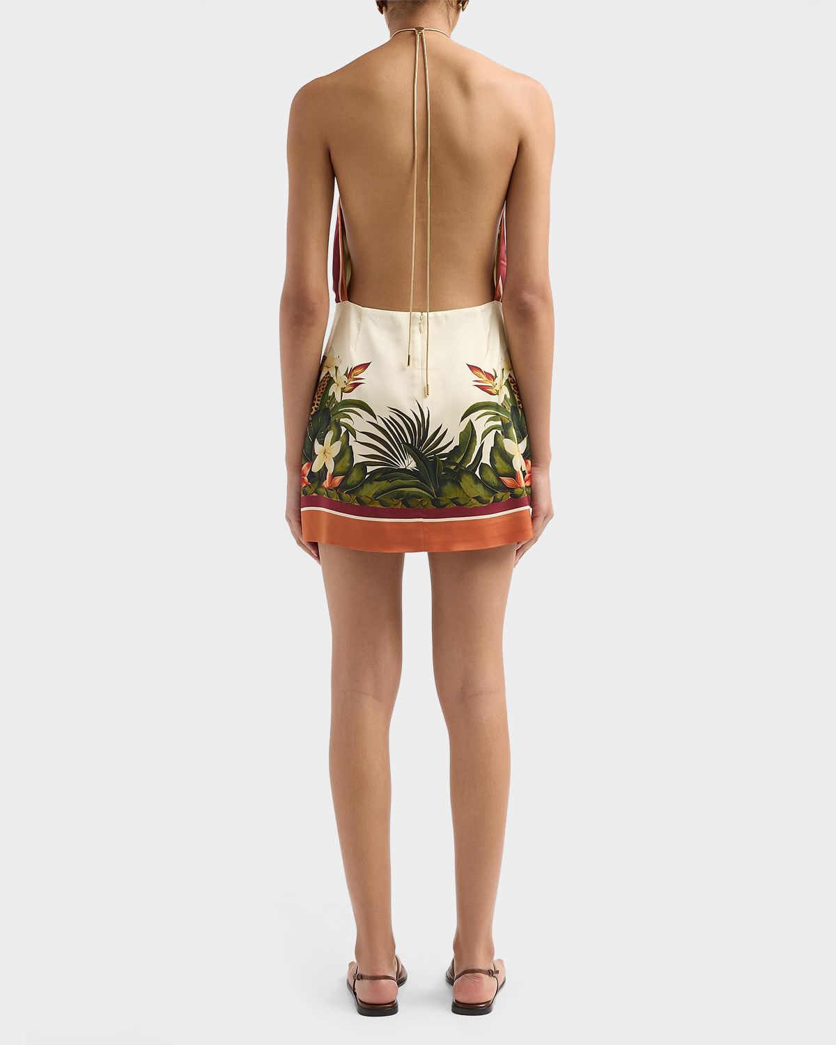 Retrofete Cymbeline Printed Halter Dress | Thumbnail 3 Retrofete Cymbeline Printed Halter Dress | Thumbnail 3