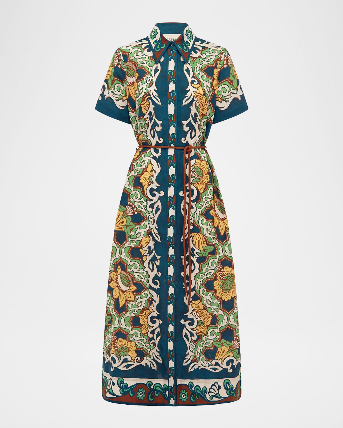 ALEMAIS Liana Midi Shirtdress