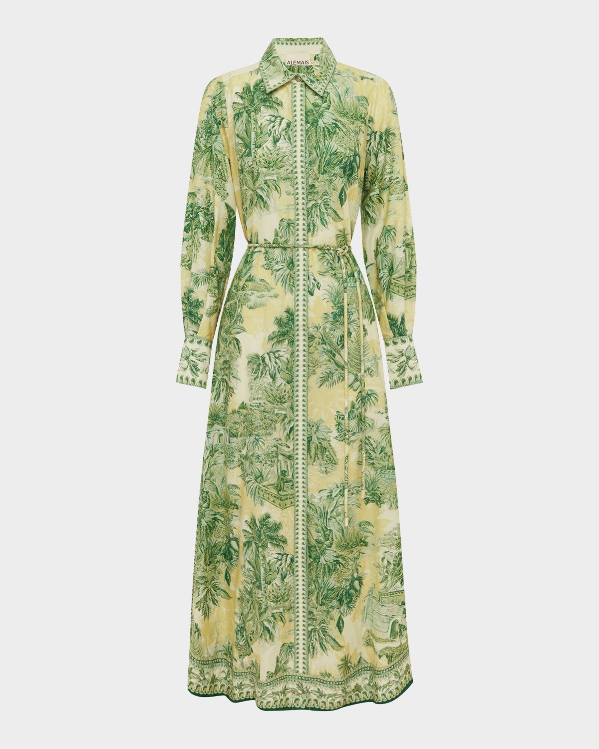 ALEMAIS Sara Maxi Shirtdress