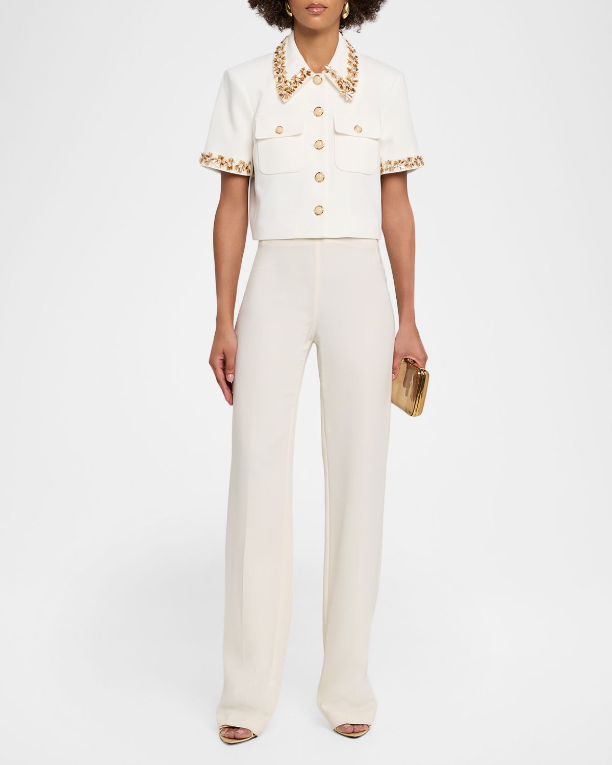 Cinq a Sept Aanya Sunflare Embellished Jacket | Thumbnail 5 Cinq a Sept Aanya Sunflare Embellished Jacket | Thumbnail 5