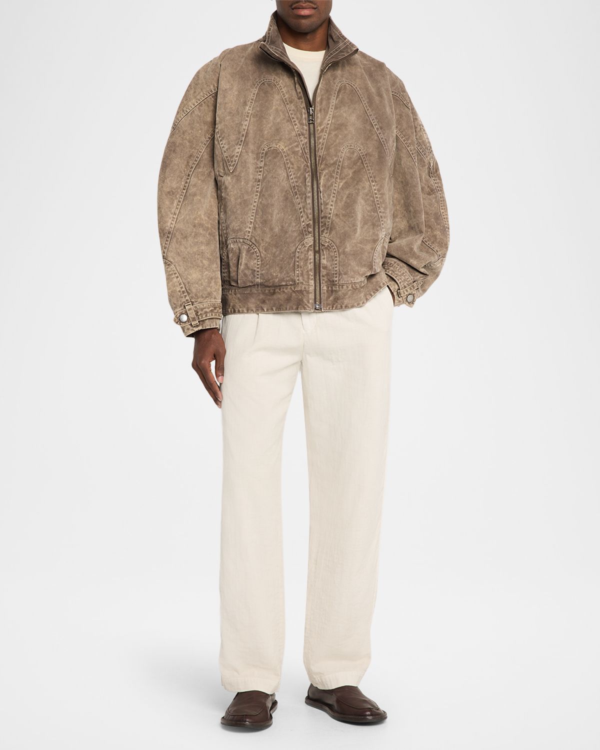 IM MEN Men 's Elements Shoji Kamoda Paneled Blouson | Thumbnail 5 IM MEN Men 's Elements Shoji Kamoda Paneled Blouson | Thumbnail 5
