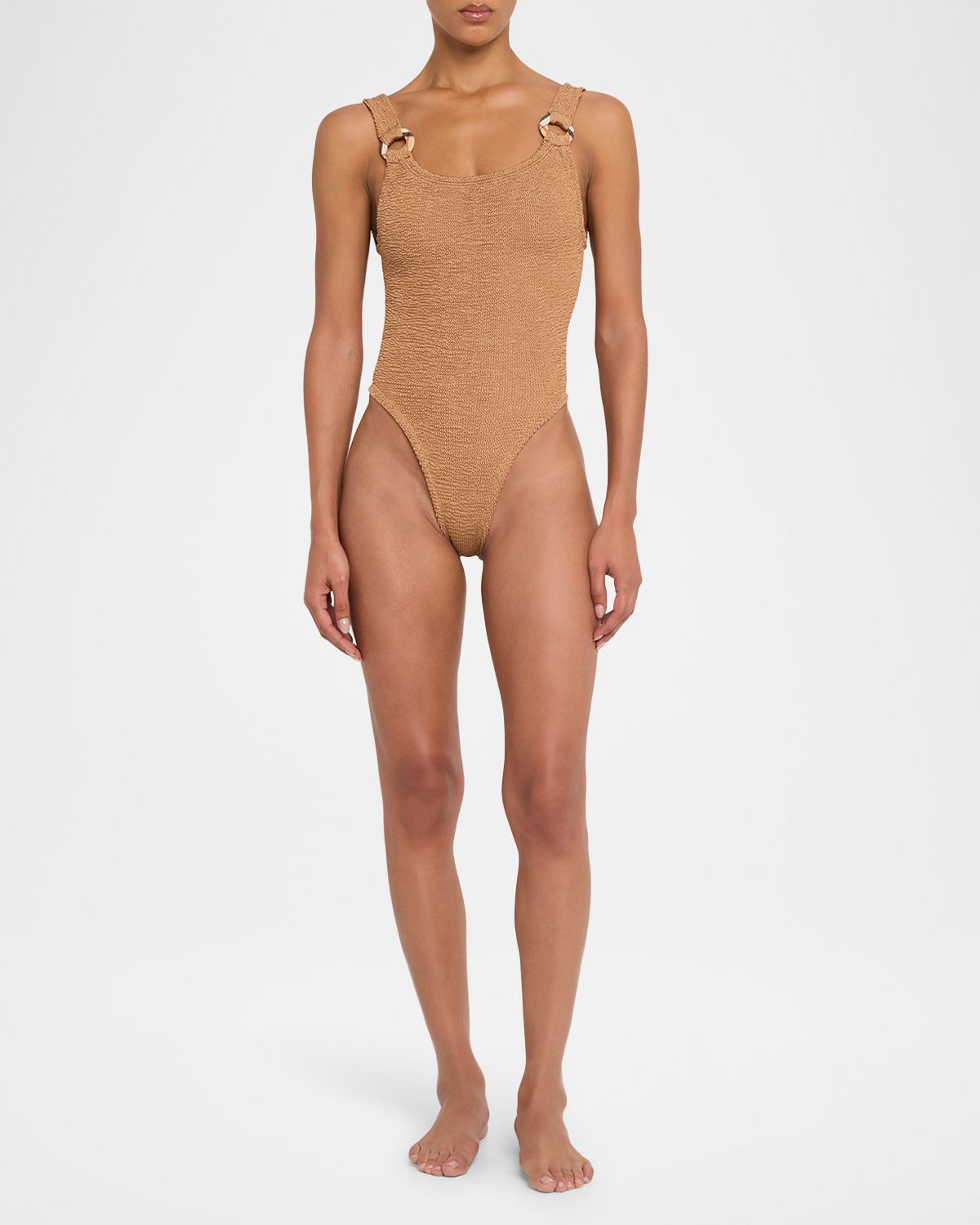 Burberry x Hunza G Domino One-Piece Swimsuit