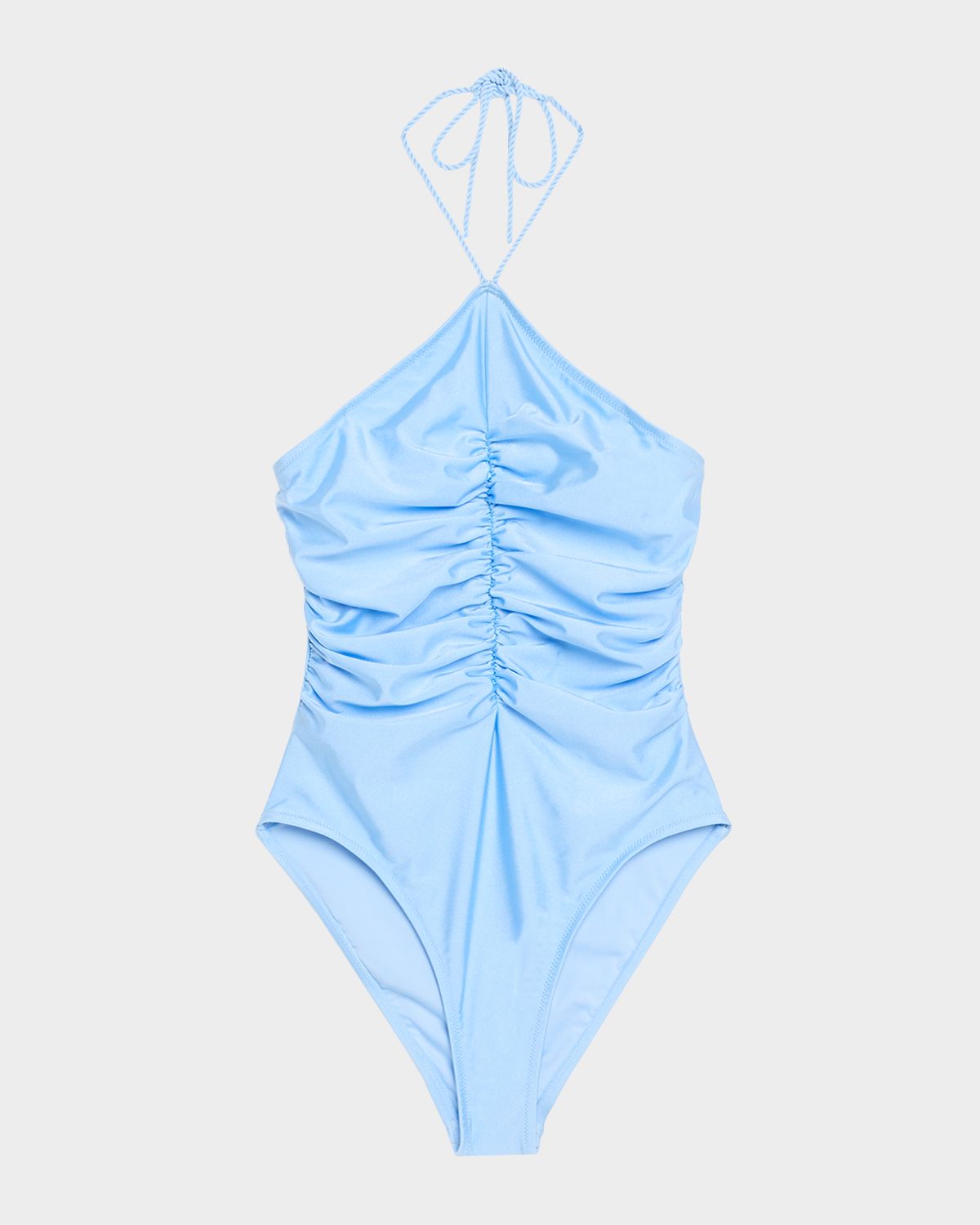 Solid and Striped The Mina Halter One-Piece Swimsuit