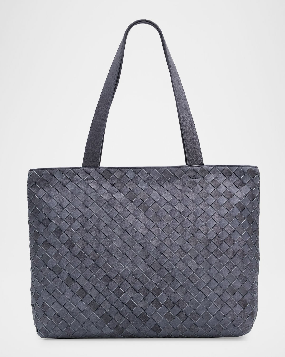 Bottega Veneta Men 's Intrecciato Suede Tote Bag
