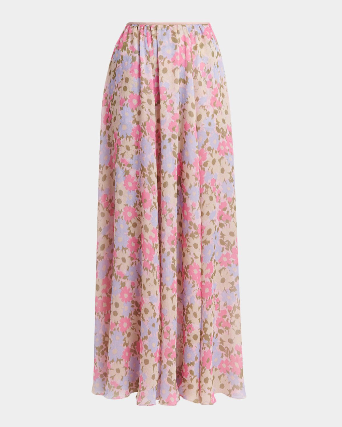 Valentino Garavani Floral Silk Georgette Maxi Skirt | Thumbnail 6 Valentino Garavani Floral Silk Georgette Maxi Skirt | Thumbnail 6