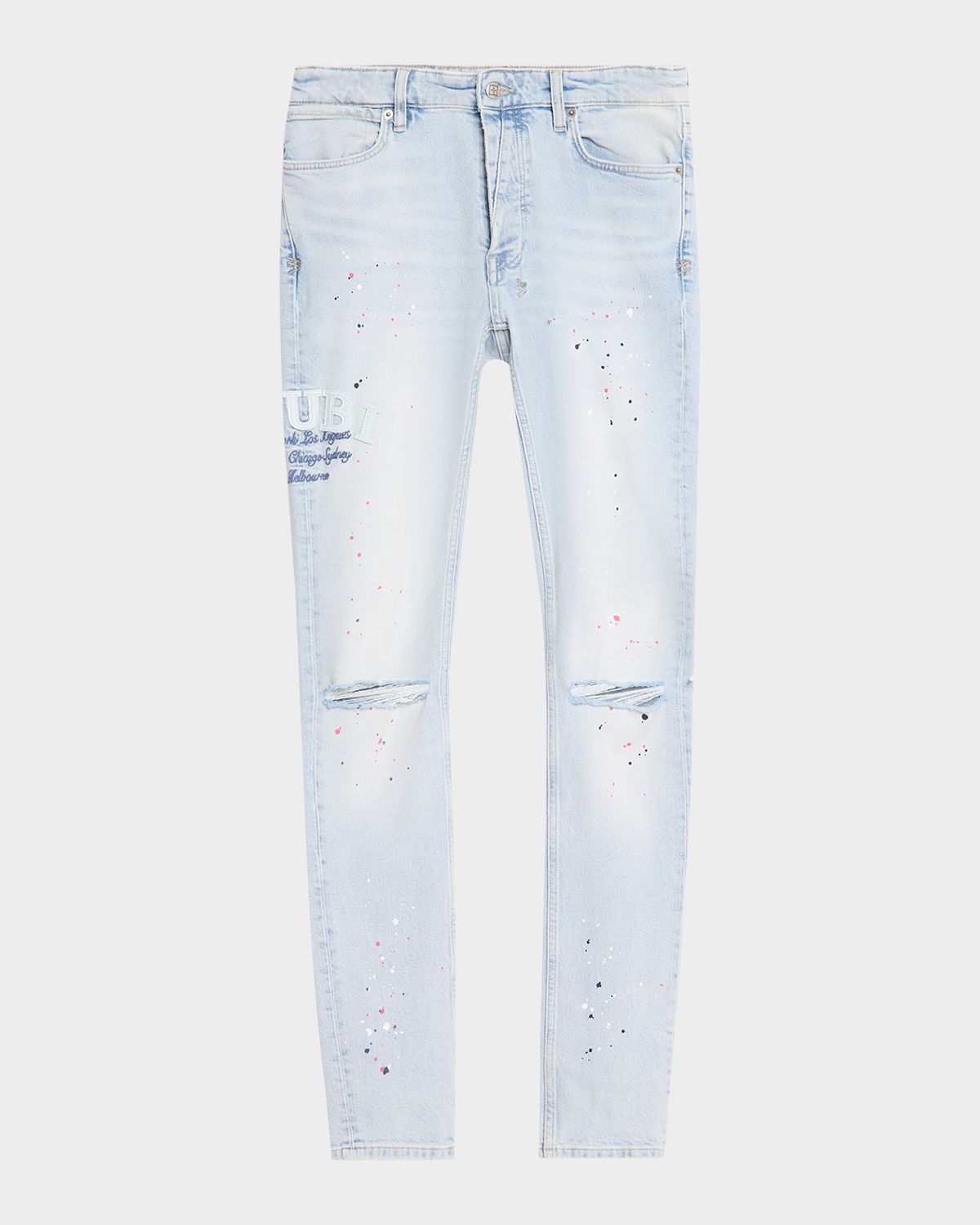 Ksubi Men 's Van Winkle Kraftwerk Skinny Denim Jeans