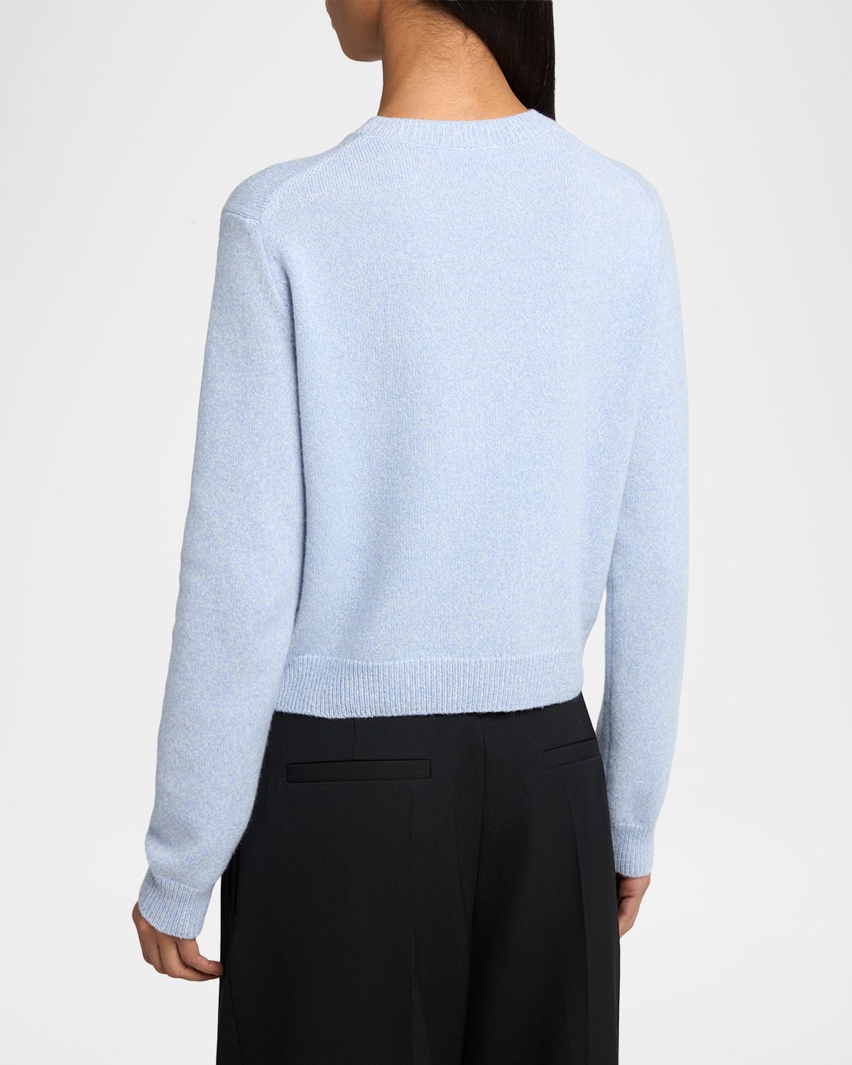 Jil Sander Wool-Cashmere Crewneck Sweater | Thumbnail 3 Jil Sander Wool-Cashmere Crewneck Sweater | Thumbnail 3