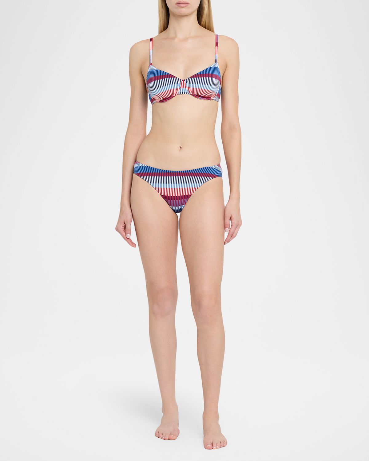 Solid and Striped The Eva Striped Bikini Bottoms | Thumbnail 2 Solid and Striped The Eva Striped Bikini Bottoms | Thumbnail 2