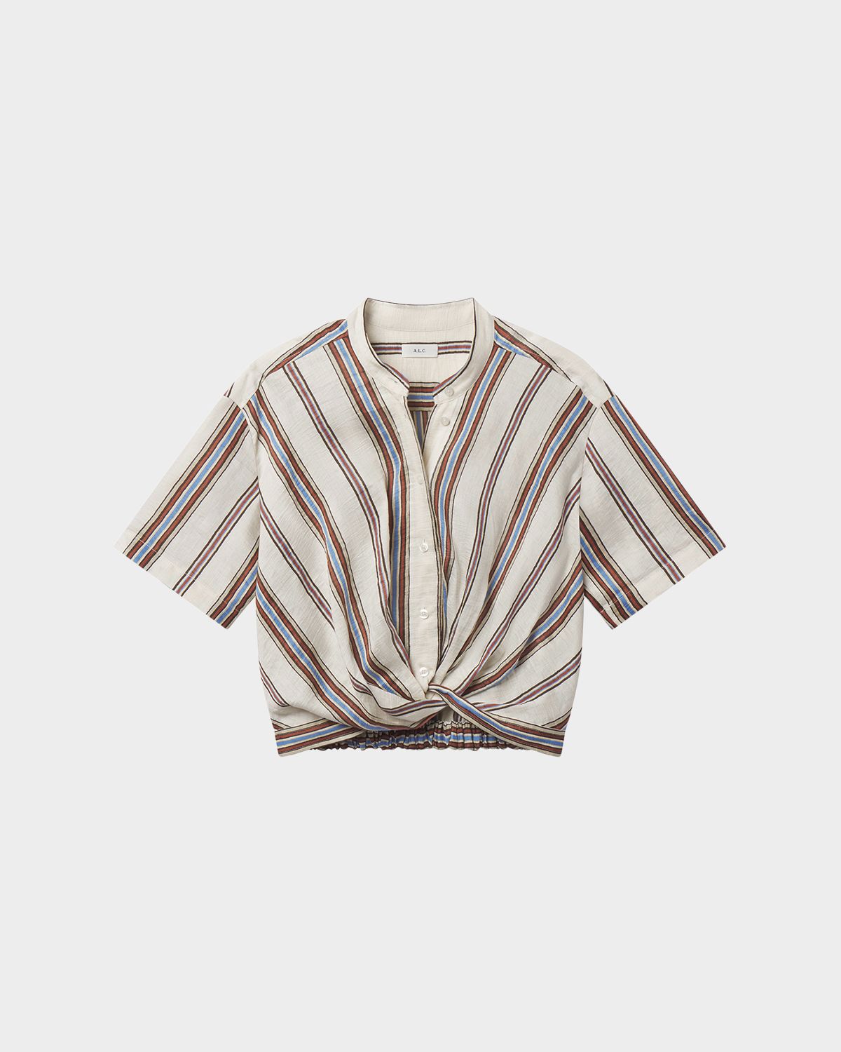 A.L.C. Leonore Gathered Linen Top | Thumbnail 6 A.L.C. Leonore Gathered Linen Top | Thumbnail 6