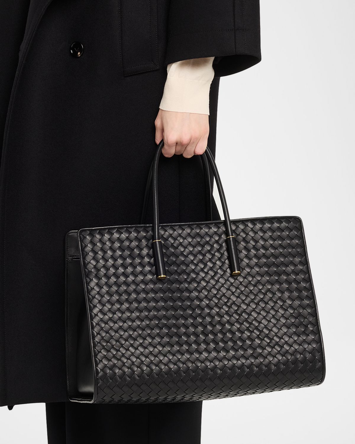 Bottega Veneta Barbara Medium Leather Tote Bag