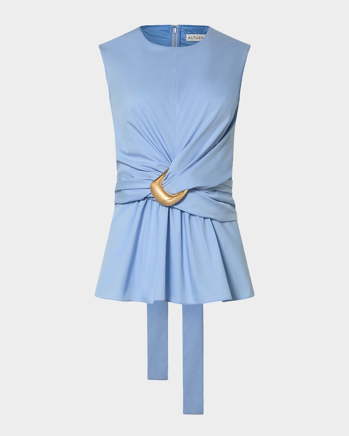 Altuzarra Tizzy Gathered Sleeveless Top | Thumbnail 7 Altuzarra Tizzy Gathered Sleeveless Top | Thumbnail 7