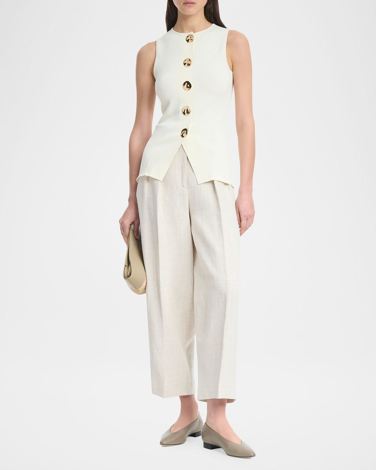 Altuzarra Happer Button-Front Top | Thumbnail 6 Altuzarra Happer Button-Front Top | Thumbnail 6